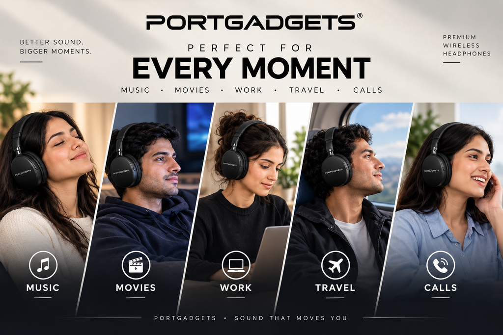 P9 Wireless Headphones – PORTGADGETS